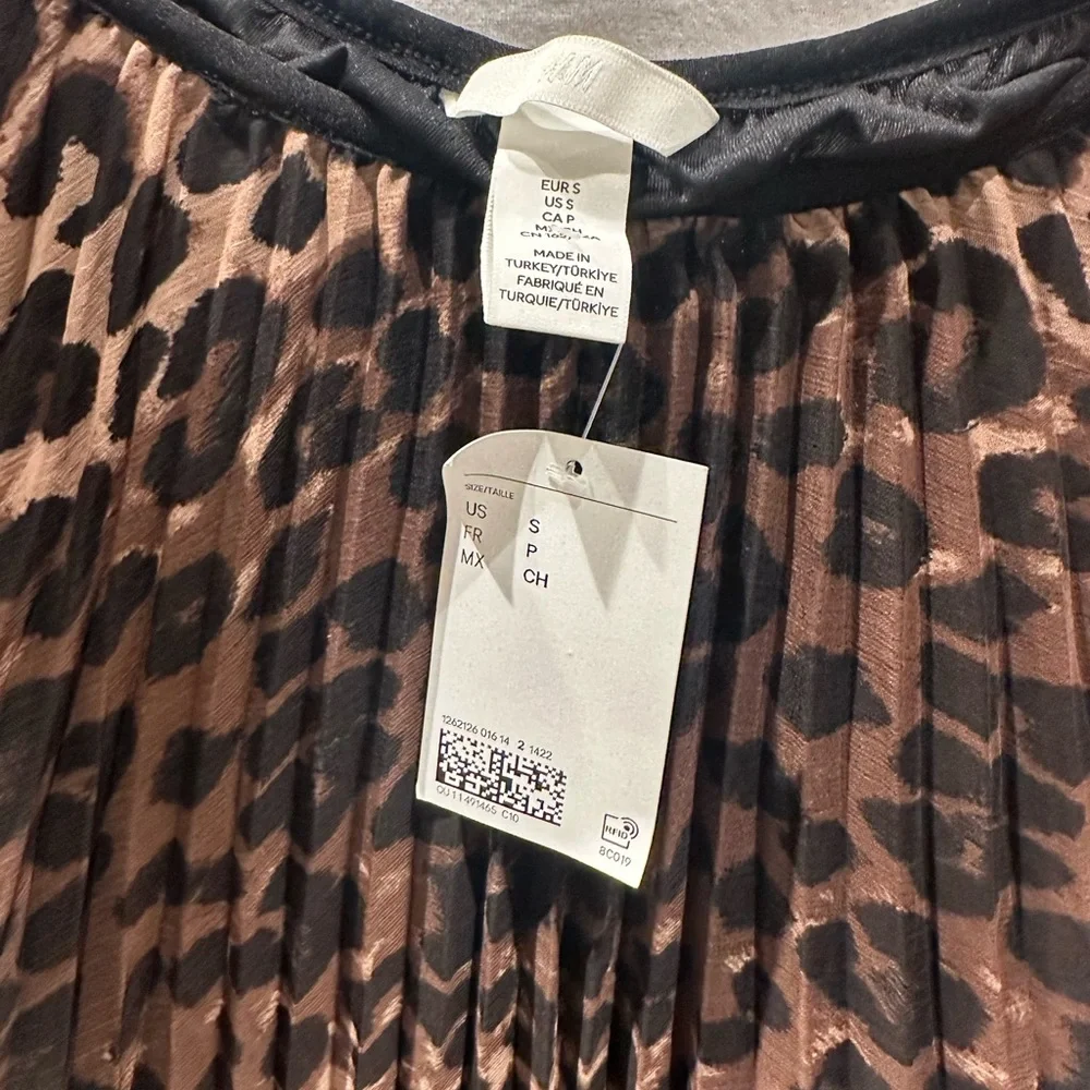 H&M Brown Leopard-Print Maxi Skirt - Picture 3 of 4